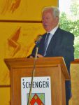 Vortrag von Jacques Santer (Präsident der Europäischen Kommission 1995-1999) 2008 in Schengen